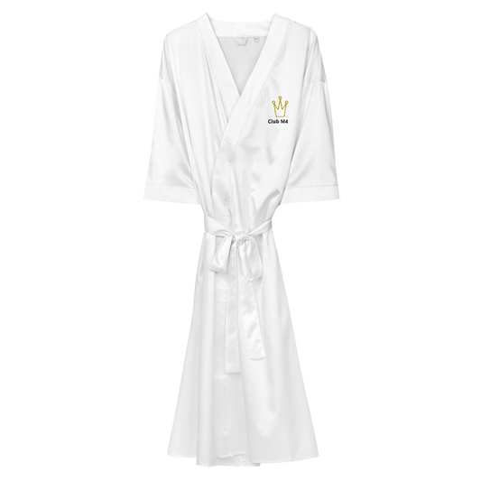 Customizable Queen Crown Satin robe